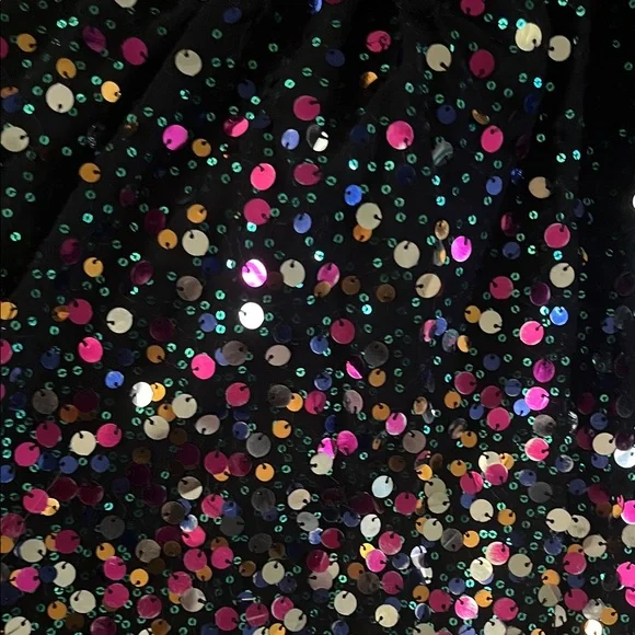 Cat & Jack Multicolor Sequin Kids Formal Dress - Picture 5 of 5